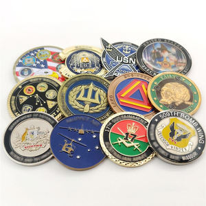 工厂价格定制纪念品风扇硬币带标志3D金银黄铜金属定制挑战硬币 - Product Image 4