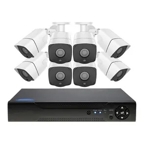 Видеорегистратор видеонаблюдения 2MP Наружные камеры видеонаблюдения AHD комплекты 8CH Full hd 1080N домашняя система видеонаблюдения 12 В
