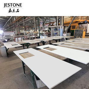 Corians-Hoja de superficie sólida para encimera, material de resina acrílica pura para encimera de <span class=keywords><strong>cocina</strong></span>, piedra artificial - Product Image 4