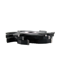 Fraise en carbure de tungstène de 45mm pour le travail du bois Outils de coupe de planche de bois d'air en aluminium OEM personnalisable Six dents Swoodishing