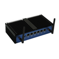 Mini routeur pare-feu avec 6 ports Ethernet Pfsense OPNsense Core I3 I5 I7 4405U PC barebone avec disponibilité en stock