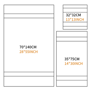 Bộ khăn tắm trắng in logo tùy chỉnh, chất liệu 100% cotton Terry, thêu tay, cao cấp, dùng cho spa, khách sạn - Product Image 4