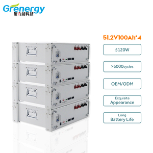 Batterie au lithium-ion 200Kwh 100Ah 48V 200Ah montée sur rack batterie au lithium Lifepo4 empilable haute tension 200Ah pour système solaire - Product Image 6