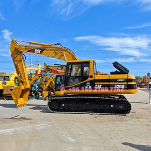 99% nuovo usato 20ton cingolato escavatore Cat320bl seconda mano bruco medio escavatori Cat 320bl 323 326 329 per la vendita - Product Image 3