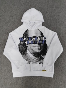 <span class=keywords><strong>Felpa</strong></span> <span class=keywords><strong>con</strong></span> Cappuccio da Uomo di Alta Qualità, Pesante, <span class=keywords><strong>con</strong></span> Stampa <span class=keywords><strong>Teschio</strong></span> 'That's a Awful Lot of Cough Syrup', Vestibilità Ampia, Stile Casual Streetwear - Product Image 1