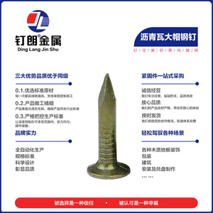 Clous de fixation pour tuiles d'asphalte Ding Lang Jin Shu, 20mm, 25mm, 30mm, en acier à pointe acérée, galvanisés, peinture mixte - Product Image 5