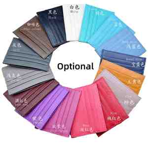 X910-1 Classic Custom Logo Gift Genuine Leather Card Case <b>Wallet</b> Slim Business Bank Id Credit Card Holder for Women - Product Image 2