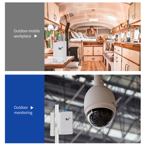 Mở khóa 5g ngoài trời CPE với thẻ Sim Bộ định tuyến không dây PoE 48V/1A IP65 3lan + 1WAN băng tần kép Wifi 2.4/5GHz tích hợp 5G/LTE Antenna - Product Image 6