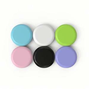 Portable Clear Retainer Case with Mirror, Round Orthodontic Aligner <b>Denture</b> Storage <b>Box</b> <b>for</b> Travel Promotional Gifts - Product Image 3