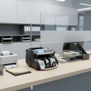 Contador de Billetes de Banco de Alta Precisión para Pedidos al por Mayor, Contador de Billetes Multimodo, Contador de Efectivo Inteligente para Uso en Uniones de Crédito - Product Image 1