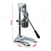 Nouvelle machine à frites manuelle pour restaurants, extrudeuse de pommes de terre et légumes pour frites longues et purée de pommes de terre