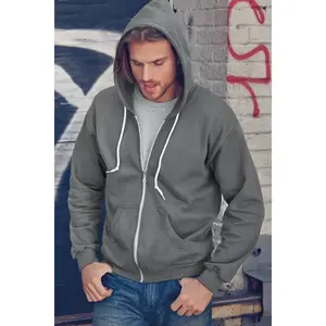 Felpa con cappuccio e cerniera alla moda, merchandising personalizzato - Product Image 1