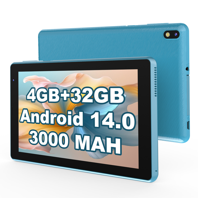 7 Inch Wi-Fi Rockchip Tablet PC with 2+2+32GB Quad Core Capacitive Screen for Business & Kids Use New