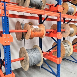 Kho lưu trữ nhiệm vụ nặng nề lưu trữ cáp Reel giá cuộn dây Kệ Dây cuộn dây kệ lưu trữ - Product Image 3