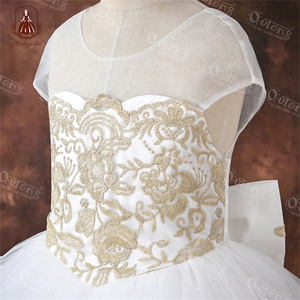 Yoliyolei – robe de soirée pour filles, tenue de princesse élégante pour enfants, jupe de spectacle d'anniversaire - Product Image 4