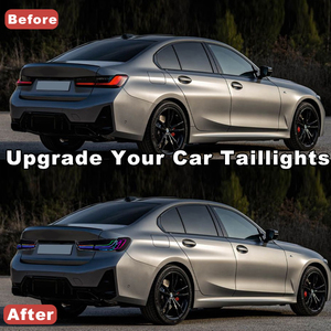 Accesorios para Automóviles HOSI, Luz Trasera LED para BMW M3 G80 Serie 3, Estilo Ahumado RGB G20 G28 2020-2024 330i M340i CSL, Luces Traseras Estilo Láser - Product Image 3