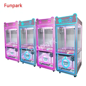 Funpark High Quality Wooden <strong>Plush</strong> Kid-Friendly Doll Houses Coin-Operated Claw Crane Toy <strong>Machine</strong> <strong>Amusement</strong> <strong>Game</strong> 6+ Years Board - Product Image 6