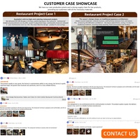 Meubles modernes de luxe pour café, salle à manger, chaises solides pour restaurant, en cuir, en bois, pour hôtel, restauration rapide