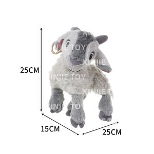 OEM/ODM مخصصة رمادي ملون ورقة أفخم لعبة تصميم الكرتون الأغنام لينة اللعب حجم مخصص لعبة الحيوانات المحشوة الأغنام - Product Image 1