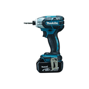Atornillador de Impacto Recargable Makita de 18V con Batería de Litio, Motor sin Escobillas y Ajuste de Múltiples Velocidades - Product Image 1