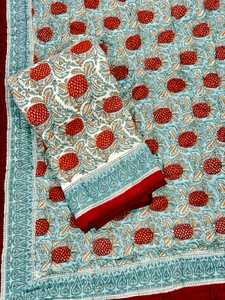 100% couette en coton biologique pur fait à la main 100% couette en coton biologique fabriqué en Inde produit doux et confortable - Product Image 2