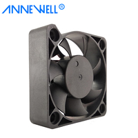 Ventilateur axial de refroidissement à roulement à billes électrique à faible bruit et à grande vitesse, petit, 12 V CC, avec CE RoHs OEM pour les PC et ordinateurs de jeu haut de gamme