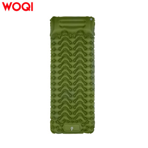 Colchón inflable para acampar Woqi Air de 190x65x7cm, 0.8kg, verde, de TPU, con bomba incorporada, plegable, para 1 persona - Product Image 2