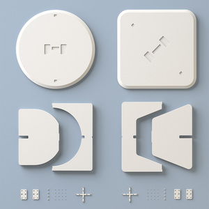 Bàn cạnh hiện đại kết hợp nhiều màu sắc, thiết kế đa dạng, dùng cho phòng khách, bàn trà tròn - Product Image 4