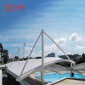 China Yijin Professioneel Product Pvdf Stof Trektent Zwembad Dakmembraanstructuur - Product Image 4