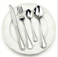 Vente en gros d'usine - Ensemble de couverts classiques en acier inoxydable 18/8, écologiques, polis miroir, pour hôtel, restaurant, mariage, entreprise