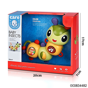 Luminaire musical réaliste en plastique pour bébé, <span class=keywords><strong>hochet</strong></span> d'insecte, produits de tous types-jouets avec cloches - Product Image 5