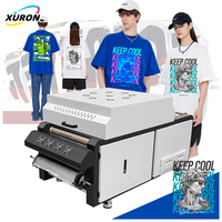 Mesin Printer Kaos Inkjet DTF 60cm Terlaris Teknologi Baru untuk Transfer Panas Menggunakan Tinta Sublimasi