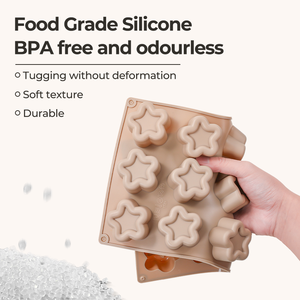 แม่พิมพ์เค้กมูสซิลิโคนรูปดาว 15 ช่อง ยี่ห้อ MUYULINS ผลิตจากวัสดุปลอดสาร BPA มาตรฐาน LFGB พร้อมเคลือบสารกันติดแบบแพลตตินัม - Product Image 4
