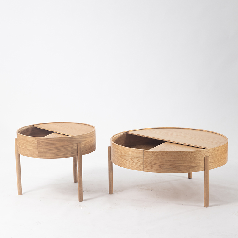 round ottoman with storage