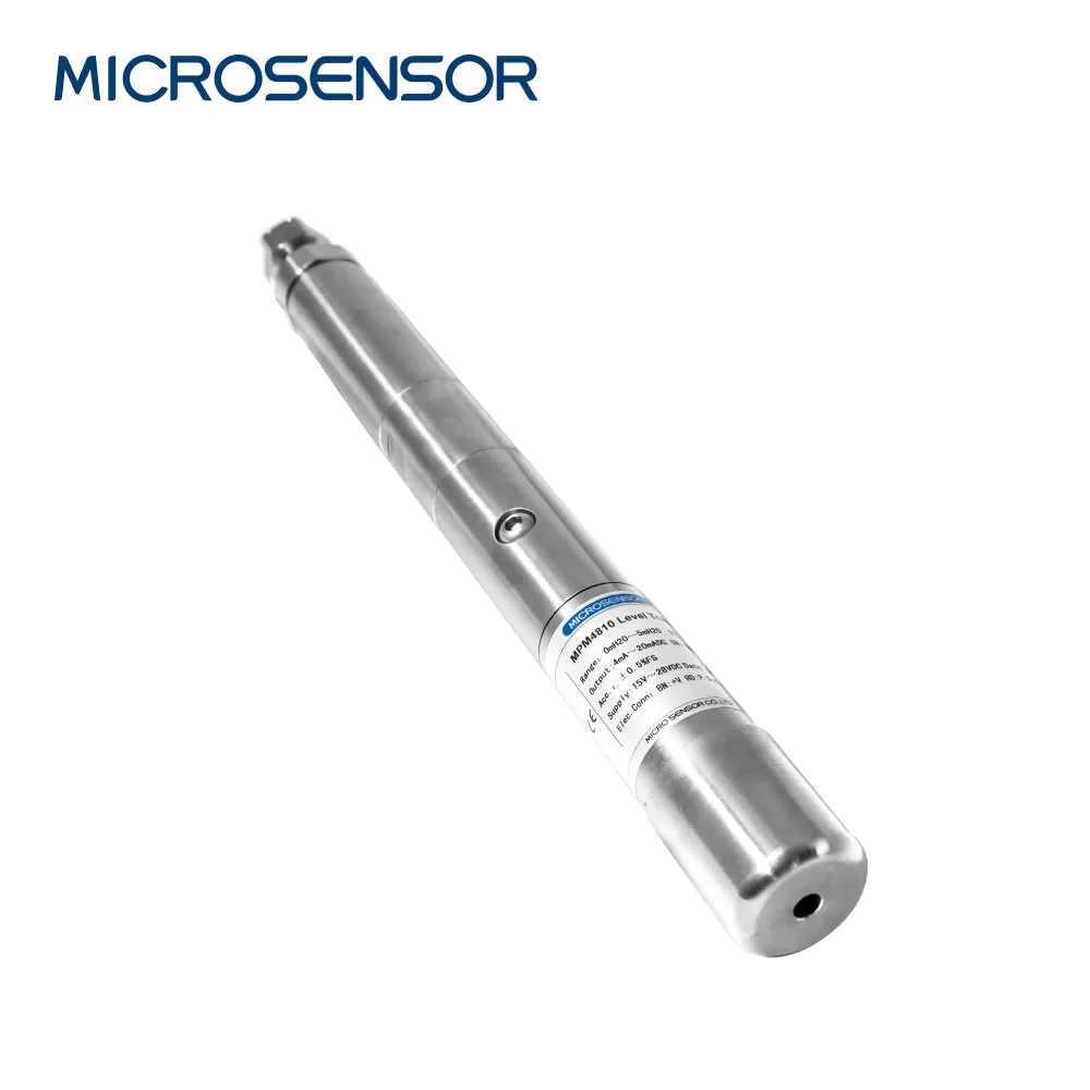 MicroSensor MPM4810 Transdutor de Nível de Medição de Água de Alta Temperatura