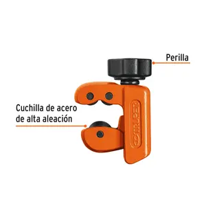 BOX 6 Mini coupe-tuyau en cuivre 1/8' à 1-1/8' lame 18 mm - Product Image 1