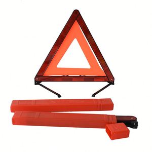 Kit d'avertissement d'urgence triangulaire robuste avec bande réfléchissante pour le camping en plein air, fournitures de sécurité routière, logo personnalisé - Product Image 4