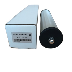 Pièces de compresseur d'air industriel Manny E9-28 en état neuf, élément de connexion de filtre en fibre de verre métallique de précision - Product Image 2