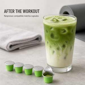 Capsules de Matcha Bio de Qualité Supérieure Compatibles avec les Machines Nespresso – Capsules de Thé Vert de Grade Cérémonial - Product Image 4