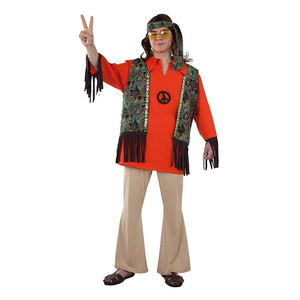 60s 70s vêtements de fête Halloween Costumes amour n paix Hippie vêtements hommes et enfants - Product Image 3