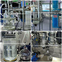Flacon en verre de quartz transparent personnalisé, récipient de laboratoire à haute stabilité et résistance à la corrosion