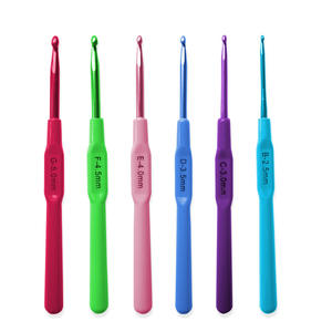 Nuevo juego <span class=keywords><strong>de</strong></span> ganchos <span class=keywords><strong>de</strong></span> ganchillo con mango ergonómico para manos artríticas, <span class=keywords><strong>agujas</strong></span> <span class=keywords><strong>de</strong></span> ganchillo suaves y cómodas <span class=keywords><strong>de</strong></span> goma, <span class=keywords><strong>agujas</strong></span> <span class=keywords><strong>de</strong></span> tejer <span class=keywords><strong>extra</strong></span> <span class=keywords><strong>largas</strong></span> - Product Image 3