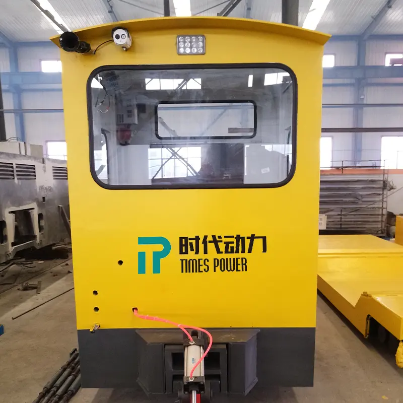 Timespower Made in China 30t batterie locomotiva carrello elettrico locomotiva per tunnel e metropolitana