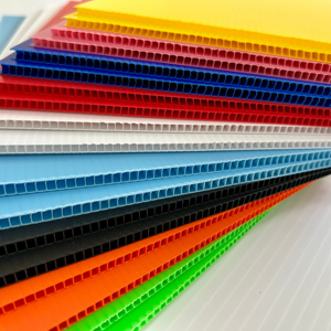 Polionda <span class=keywords><strong>PP</strong></span> rỗng Hội Đồng Quản trị tái chế nhựa 4x8 coroplast corflute tờ <span class=keywords><strong>PP</strong></span> sóng Hội Đồng Quản Trị - Product Image 1