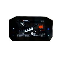 Baru TFT dengan CANBUS komunikasi listrik meteran sepeda motor layar LCD Speedometer dengan harga pabrik