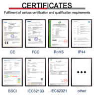 Luces Solares LED IP65 Personalizadas de Fábrica Yuandian, Luces Pequeñas para Jardín con Sensor de Luz, Cumplen con CE, RoHS y FCC, Resistentes al Agua, Alto Brillo