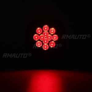 1 Pieza Luz Trasera de Freno y Direccional para Camión/Remolque/Barco, para Jeep TJ/CJ/YJ/JK, Luz Lateral de 39 LED, Luz de Freno, Reversa y Matrícula - Product Image 2