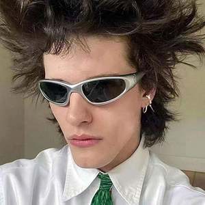 Lunettes de soleil de sport rétro punk personnalisées avec logo, lunettes de vélo, lunettes steampunk pour hommes et femmes - Product Image 1