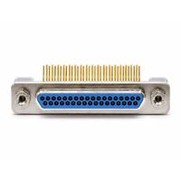 Connecteur d'aviation mini rectangulaire mâle à souder 37 broches J30J-37TJWP14-J avec clip en J pour l'industrie manufacturière aérospatiale