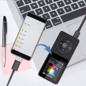 Nuovo Lettore Musicale Mp3 con Display LCD e Altoparlante Integrato, Ricevitore Audio Wireless Bt Portatile per Riproduzione Sportiva <span class=keywords><strong>Mp4</strong></span> - Product Image 3